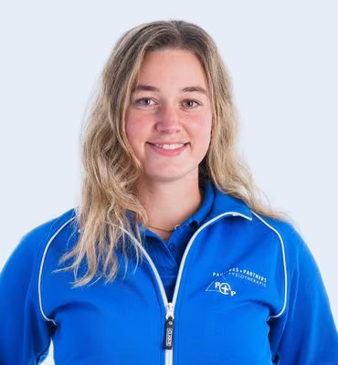 Portret van Annabel Schrijver, fysiotherapeut bij Paulides Fysiotherapie.