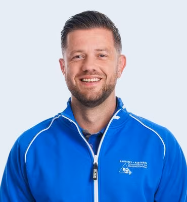 Portret van Kevin de Jong, fysiotherapeut bij Paulides Fysiotherapie.